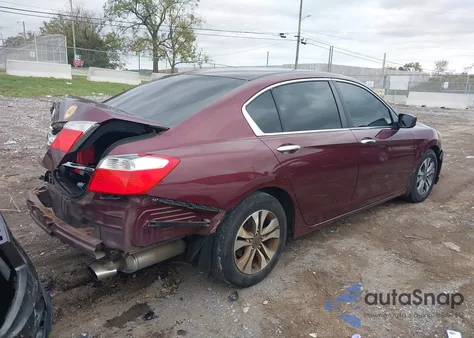 2013 Honda Accord Lx из США, поврежденный, VIN 1HGCR2F31DA018766